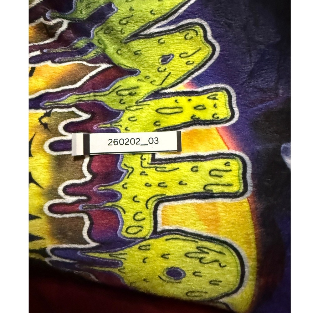 Reversible Minions Halloween Plush Tote Bag Fuzzy Lime Green Trick or Treat - Picture 10 of 15